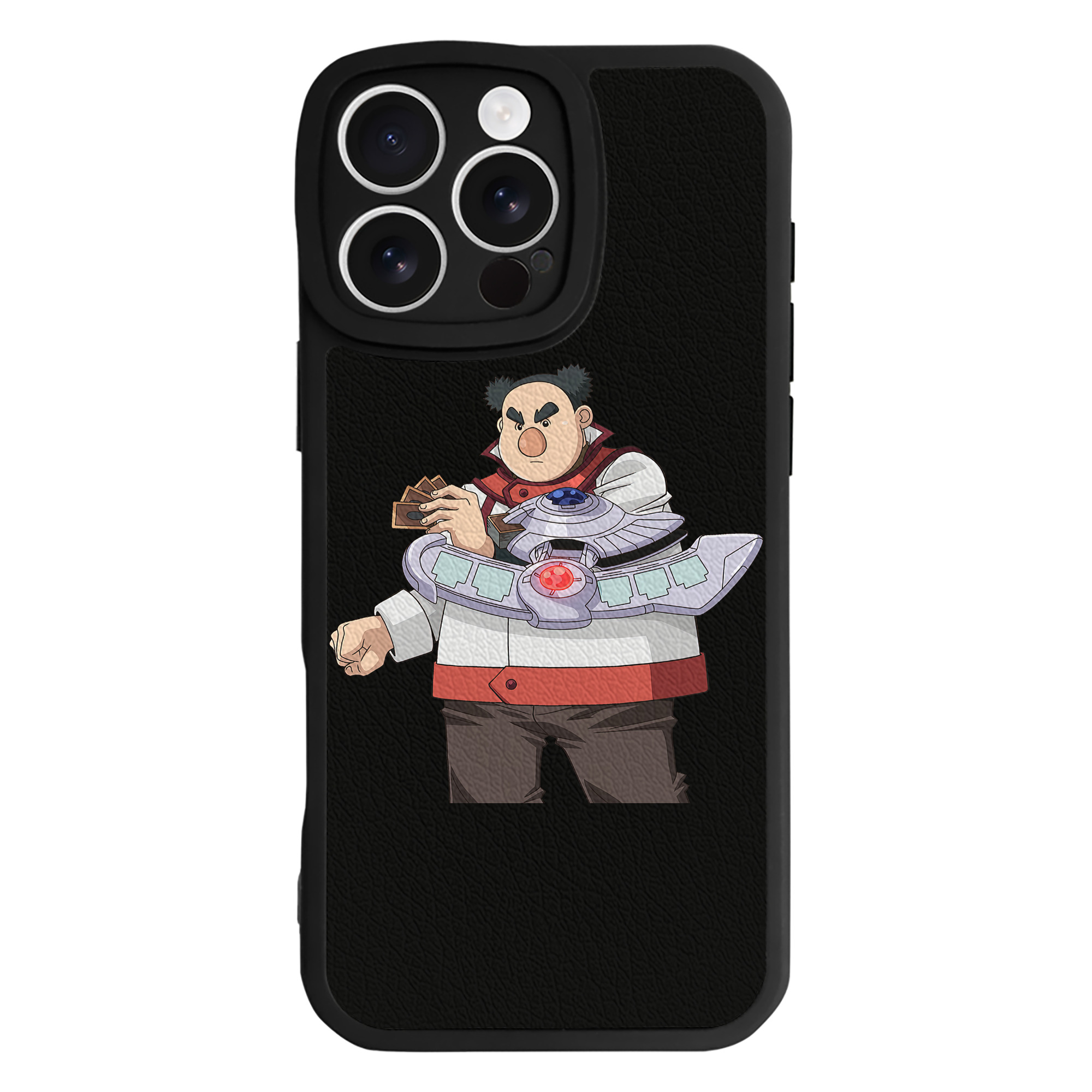 （画像用） 遊☆戯☆王 Yu-Gi-Oh! 【iPhone 16シリーズ対応】シリコンスマホケース（レザー調） 材質：シリコン